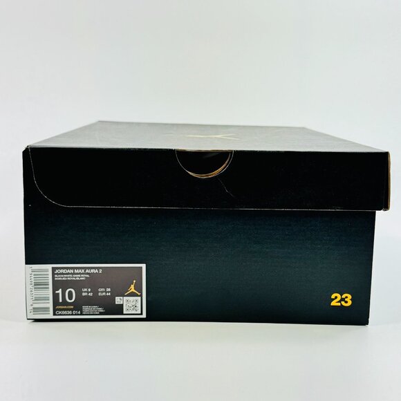 Air Jordan Max Aura 2 \'Black Game Royal\' CK6636-014 Basketball Multi Size